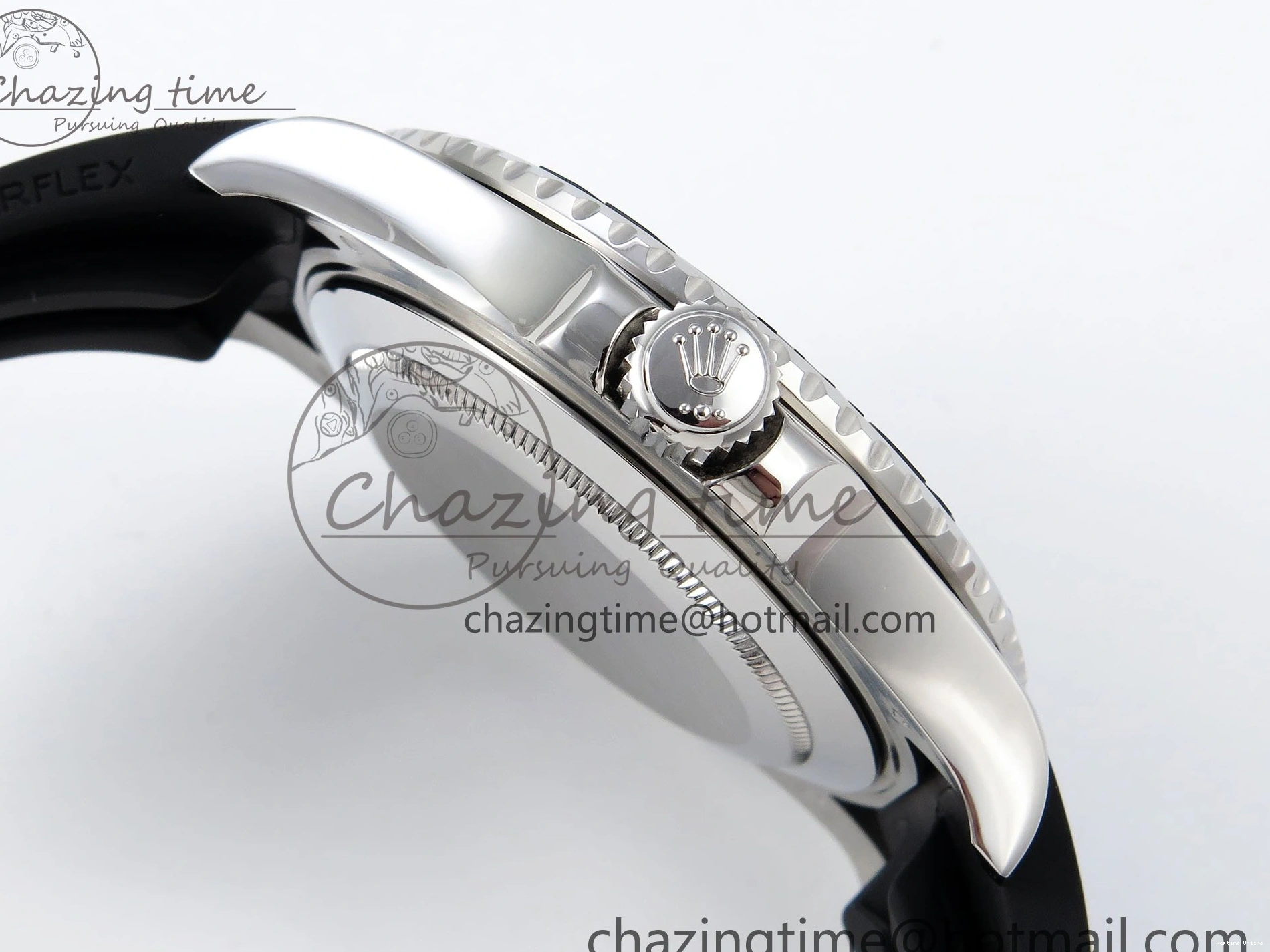 0801 Cozy Yacht-Master 42mm 226659 TEDF 1:1 Best Edition 3D Black Ceramic Bezel on Oysterflex Strap VS3235 (Gain Weight) 1675